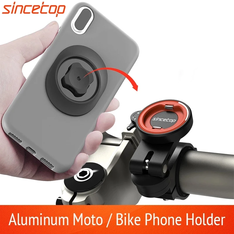 universal motorcycle bike mobile phone holder bicycle moto aluminum quick mount stand mountain bike handlebar bracket for harley free global shipping