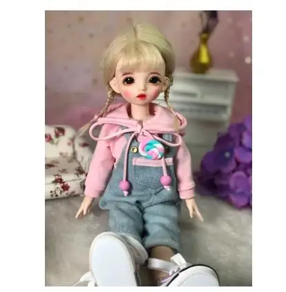 

30CM BJD Doll Make Up Beauty Girl Toys 22 Joints Movable DIY Dolls with Clothes 1/6 BJD Handmade Beauty Toy Gifts for Girls Best
