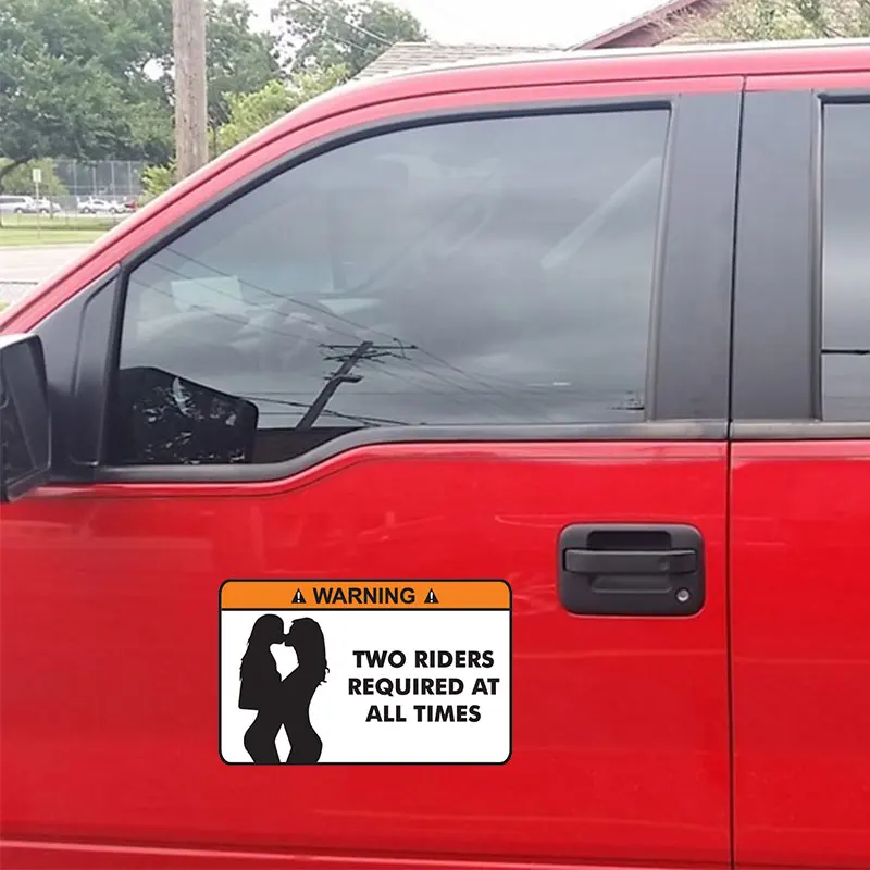 Красивая Автомобильная наклейка для девочек предупреждающий знак ПВХ