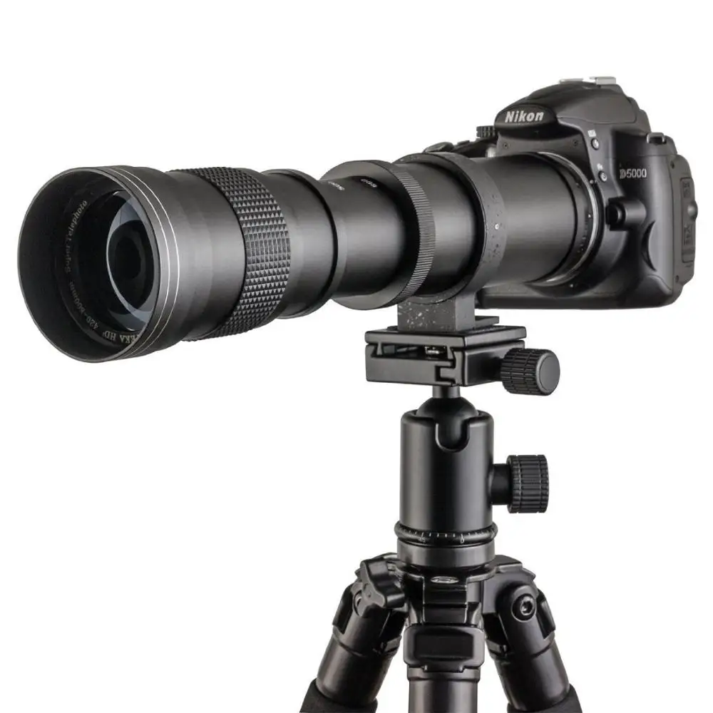 Телеобъектив 420 800 мм F/8 3 F/16 для Canon Nikon Minolta Pentax Sony DSRL|telephoto lens for canon|lens canontelephoto |