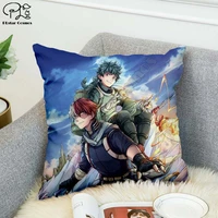 anime my hero 3d printed academia pillow case polyester decorative pillowcases throw pillow cover style 4