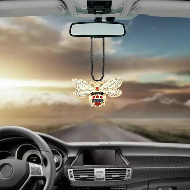 Кулон пчела модные авто украшения роскошные автомобильные аксессуары