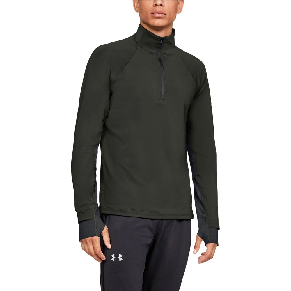 Лонгслив Under Armour ColdGear Reactor Half Zip 1317477-357 | Спорт и развлечения