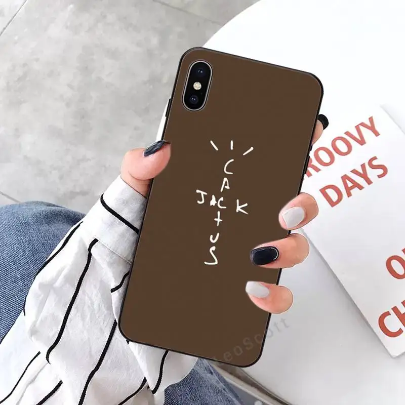 Чехол для телефона с изображением кактуса Джека букв слов чехол iphone 5 5s 5c se 6 6s 7 8 plus