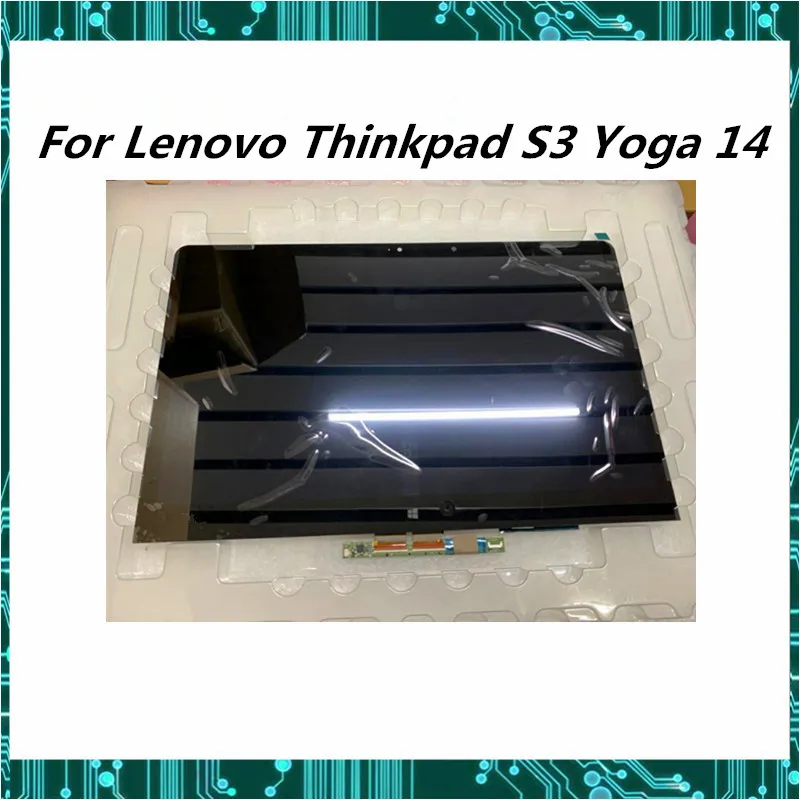 ЖК экран для ноутбука Lenovo Thinkpad S3 Yoga 14 дигитайзер сенсорного экрана в сборе B140HAN01.3