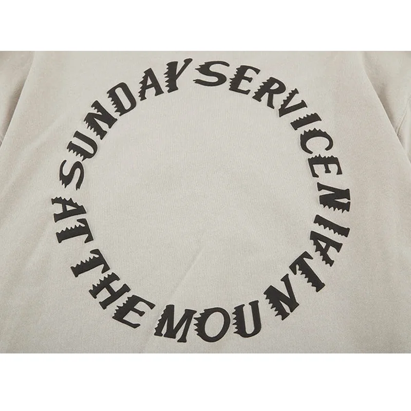 Мужские толстовки Kanye West Sunday Service Holy Spirit CPFM уличная одежда в стиле хип хоп