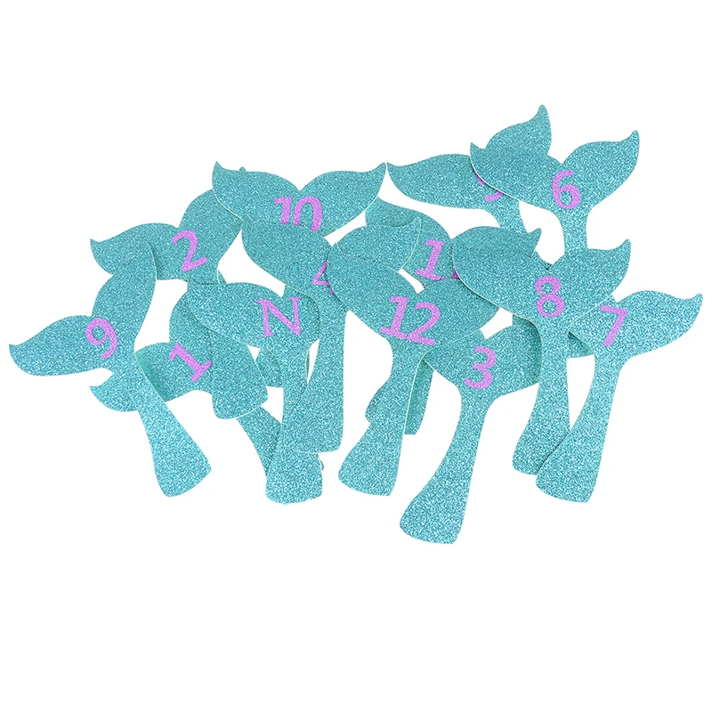 

1Set Kids Party Supplies Mermaid Party Garland First Birthday Party Decoration Birthday Party Paper Monthly Photo Banners