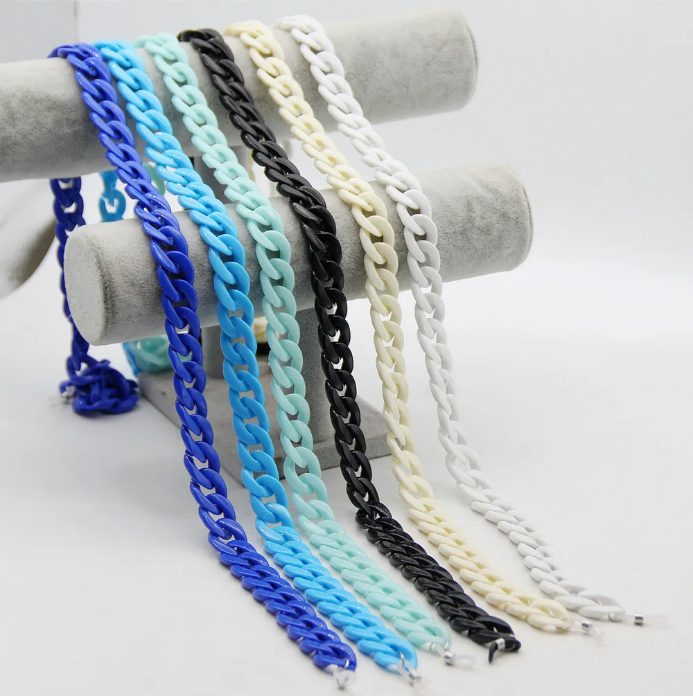 2020 шикарная модная летняя стильная цепочка для солнцезащитных очков однотонная