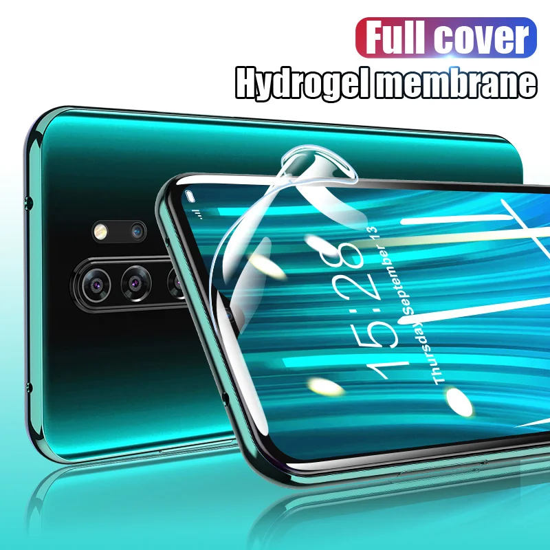 

9D Full Screen Protective on the For Xiaomi Redmi 7 7A 8 8A 9 9A 9C Note 7 8 9 Pro 8T 9S Hydrogel Film Safety Film Case