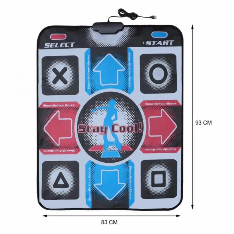 Alfombrilla de baile para ni&ntilde;os, alfombrilla antideslizante con conexi&oacute;n USB, para bailar, bailar, bailar-4