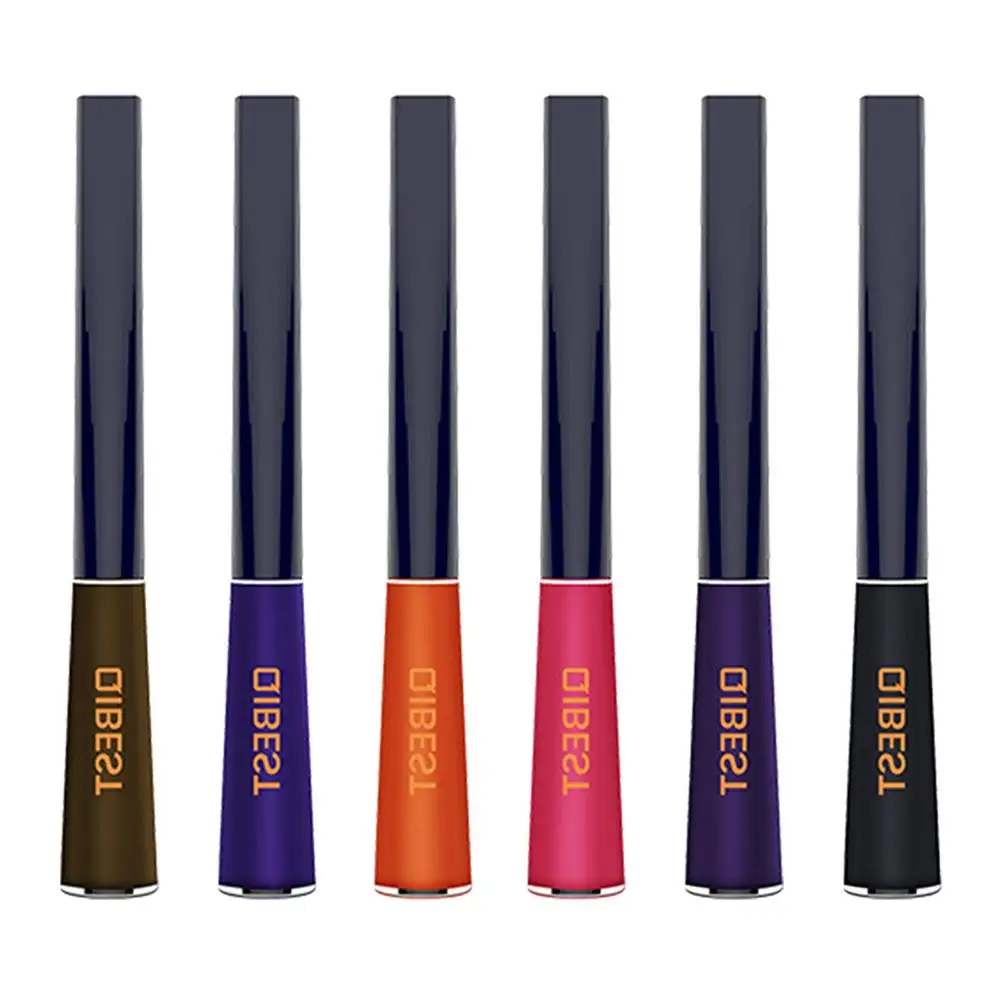 

6 Color Liquid Eyeliner Pen Matte Long Lasting Eye Cosmetics Eyeliner Pencil Waterproof Colorful Eye Liner Pen Women Makeup