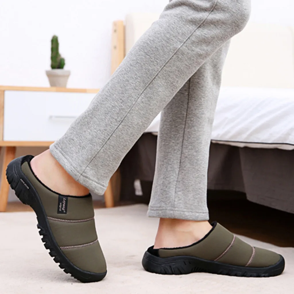 Зимние тапочки женская обувь больших размеров 36 47 повседневная домашняя теплые