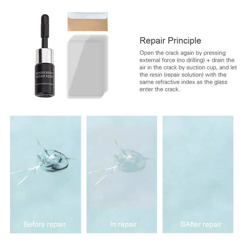 Лобовое стекло автомобиля жидкое ремонт авто нано жидкости многофункциональный