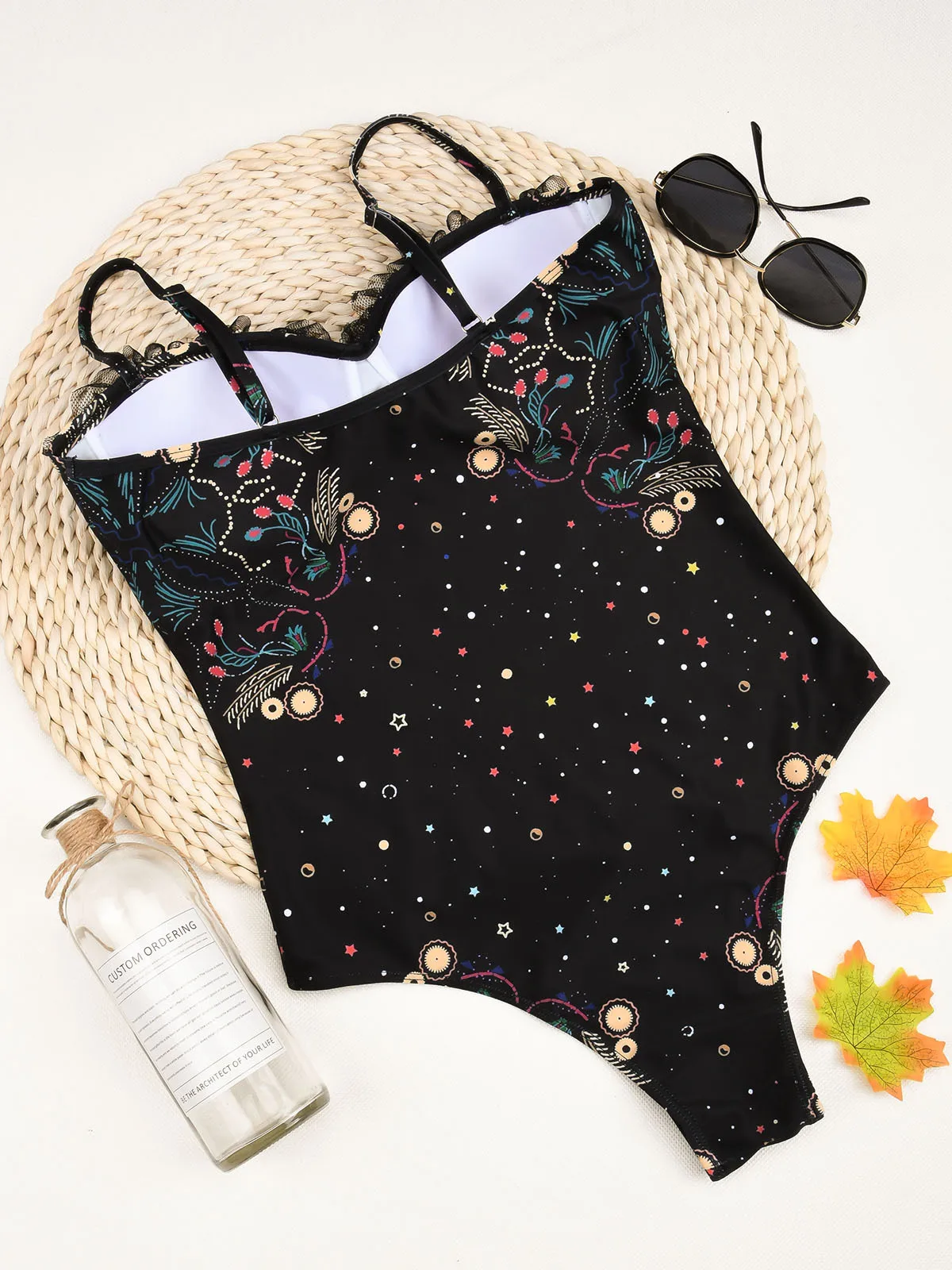 

2021 New Lace One-piece Swimsuit Sexy Bikini Women's Swimsuit Swimsuit Women's