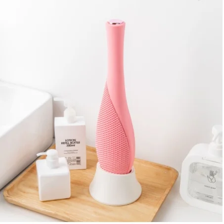 Kopen Fashion Trend Elektrische Siliconen Bad Borstel Ultrasone Trillingen Draadloze Opladen Massage Bad Borstel Terug Wrijven Instrument