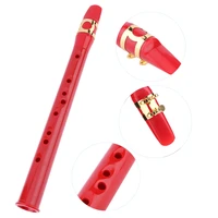 8 hole mini saxophone alto mouthpiece pocket sax musical instrument portable little woodwind instrument with carrying bag