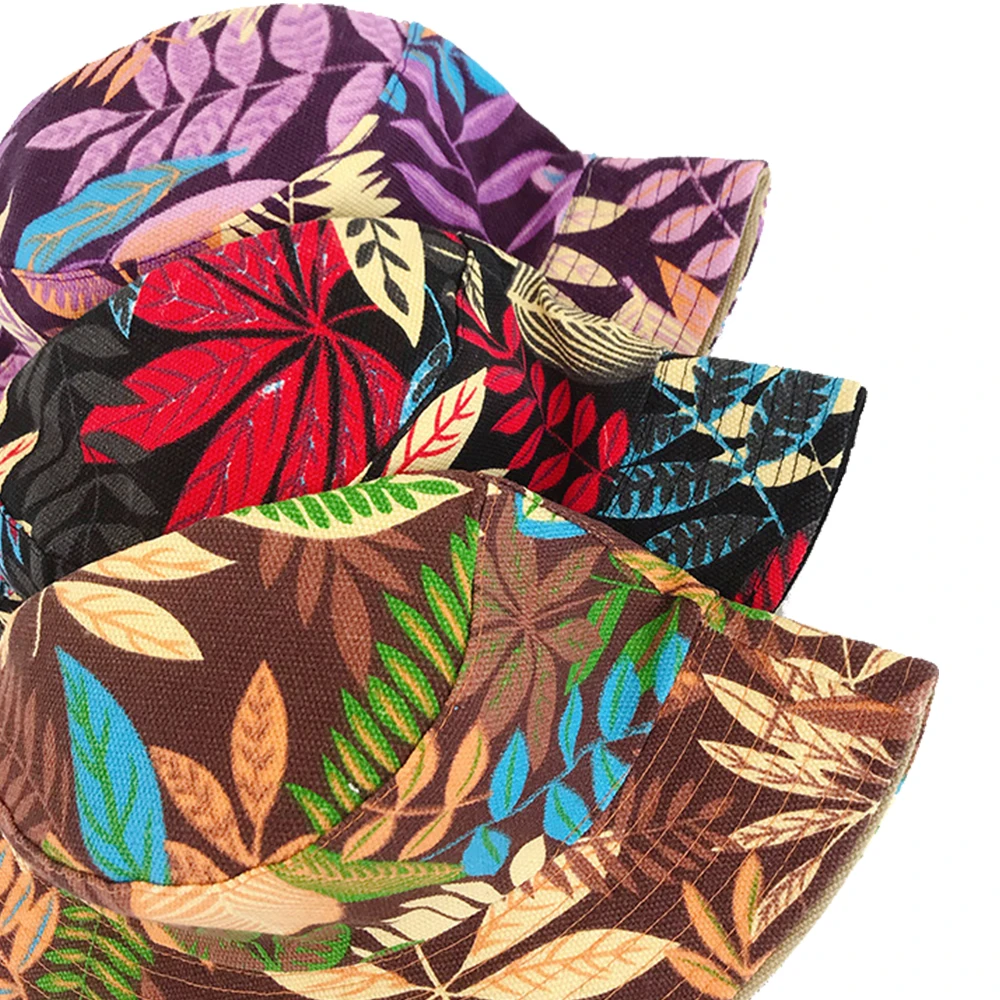 Панама GOUTER с рисунком кленового листа дизайнерская шапка в стиле хип хоп для