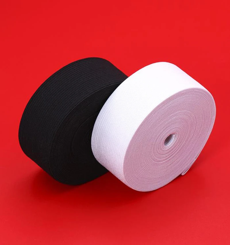 3 м 75 мм нейлоновые черно-белые эластичные ленты сделай сам лента для платья обувь