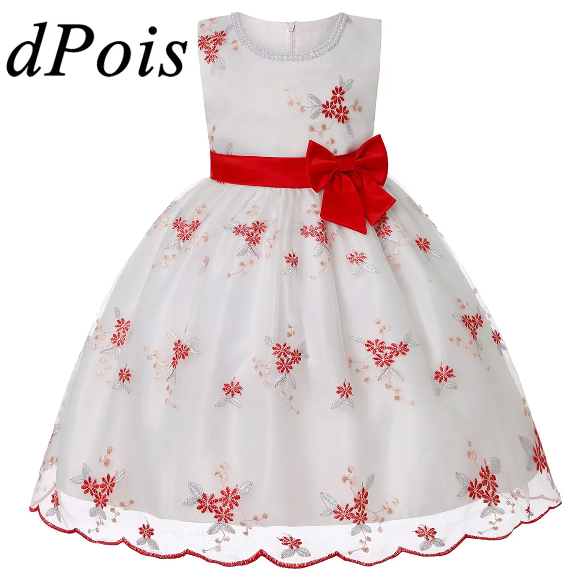 

Christmas Costume Kids Dresses for Girls Knee Length Princess Dress Ball Gown Birthday Theme Party Girls Pageant Holiday Dress