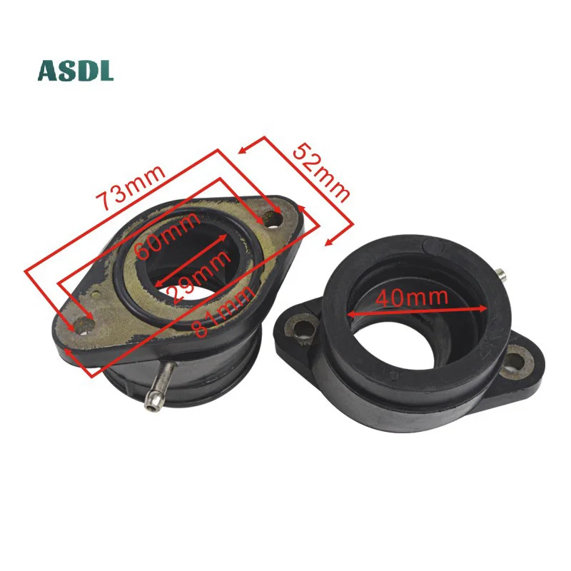 

Motorcycle Carburetor Intake Manifold Boot Carb Flange For Yamaha XJR1200 XJR1300 XJR 1200 1300 4KG 4KG-13586-00 4KG-13596-00