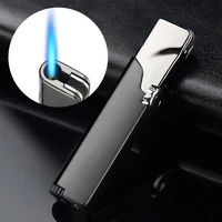 2020 new mini jet windproof metal torch lighter inflatable butane 1300 c cigarette cigar grinding wheel lighters gadgets for men