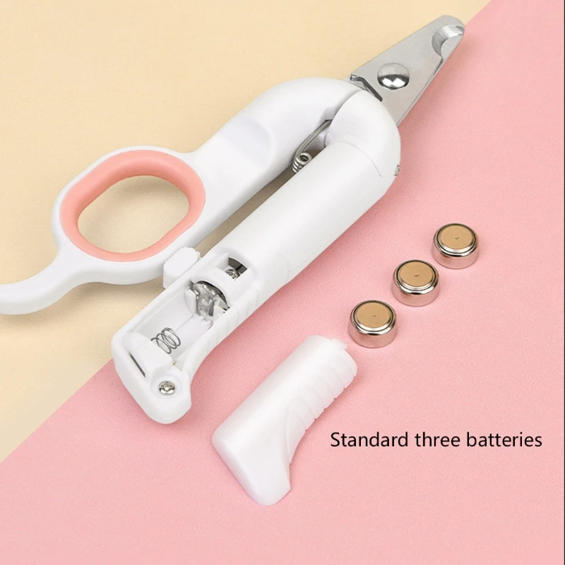 

Pet Cat Dog Nail Clipper Cutting Machine Beauty Scissors LED Lighting Puppy Kitten Grooming Claw Nails Trimmer Premium Quality