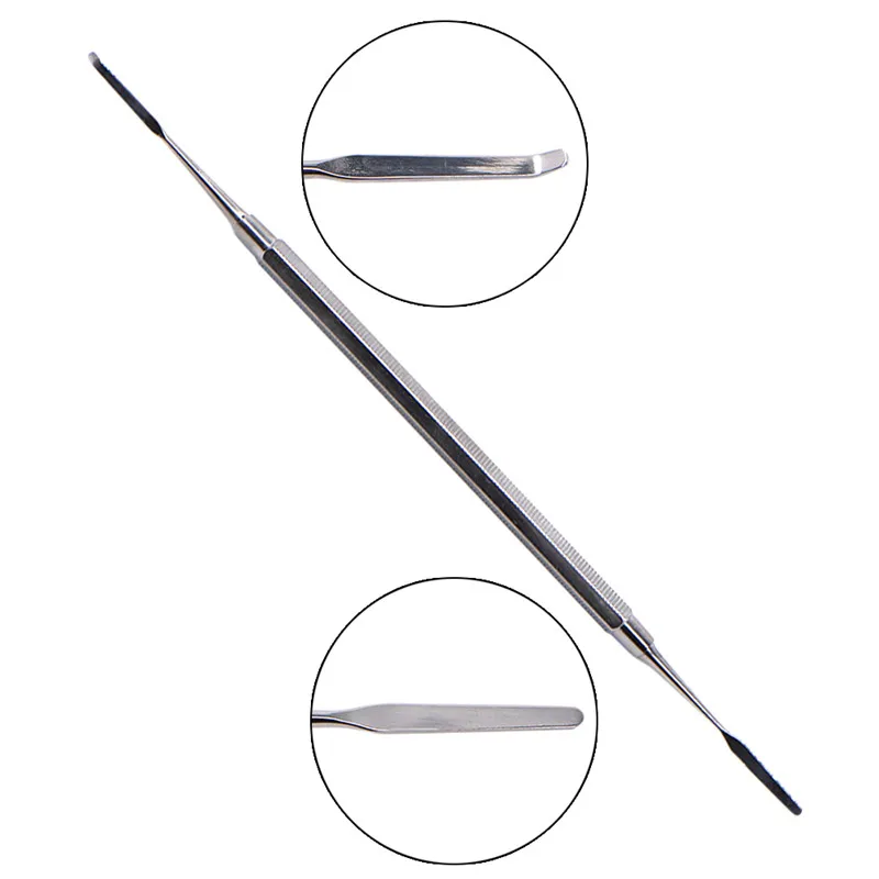 Зубная композитная Смола нож триммер шпатель двойной шаровой кран из