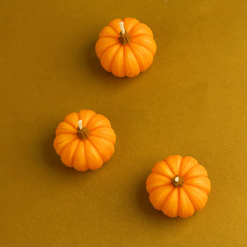 Силиконовая форма в форме мини тыквы для Хэллоуина свечи украшения торта формы