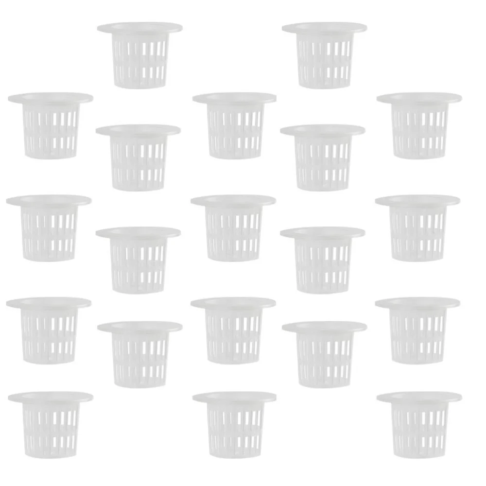 

60pcs Balcony Hydroponic Cultivation Baskets Soilless Plants Root Fixed Cups