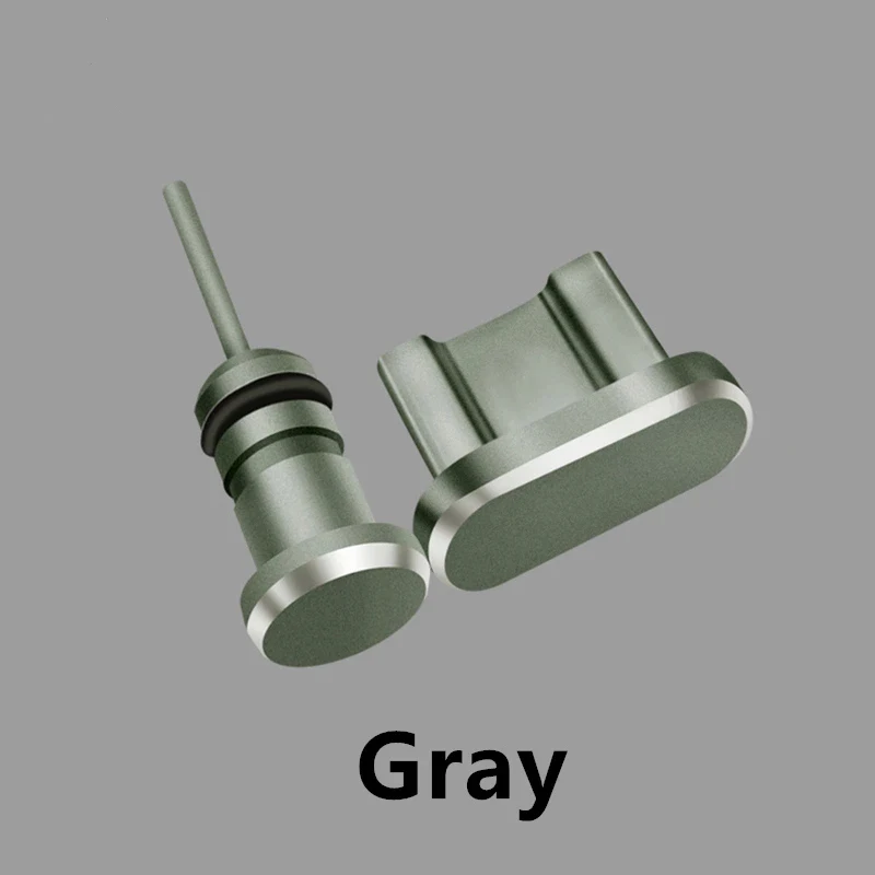 Metal Micro USB Charging Port + Earphone Dust Plug Android Mobile Phone 3.5mm Headset Stopper Retrieve Card Pin | Мобильные телефоны