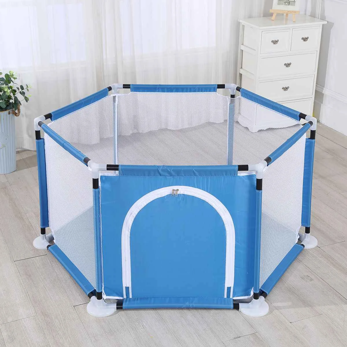 

Baby Playpen for Children Baby Fence Children with Free Ocean Balls Playground Kids Ball Pool Pit Baby Playpen Balls Park