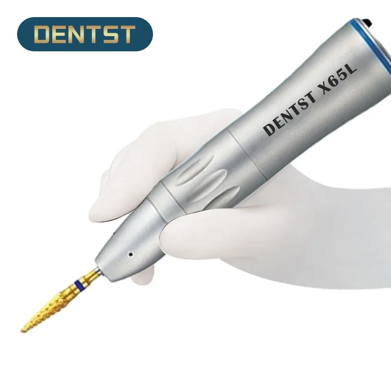 Dental 1:1 Direct Drive Inner Water Straight Handpiece With Optical Fiber X65L Nose Cone Implant Surgery Dentist Tools | Красота и