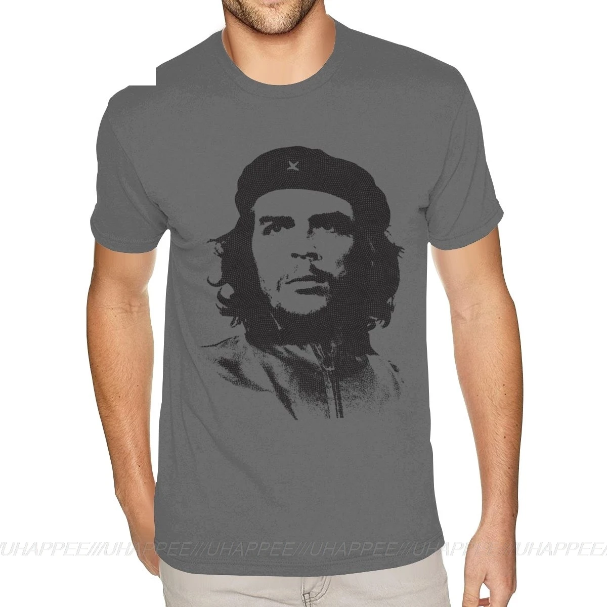 Футболка из органического хлопка Che Guevara с короткими рукавами и круглым вырезом