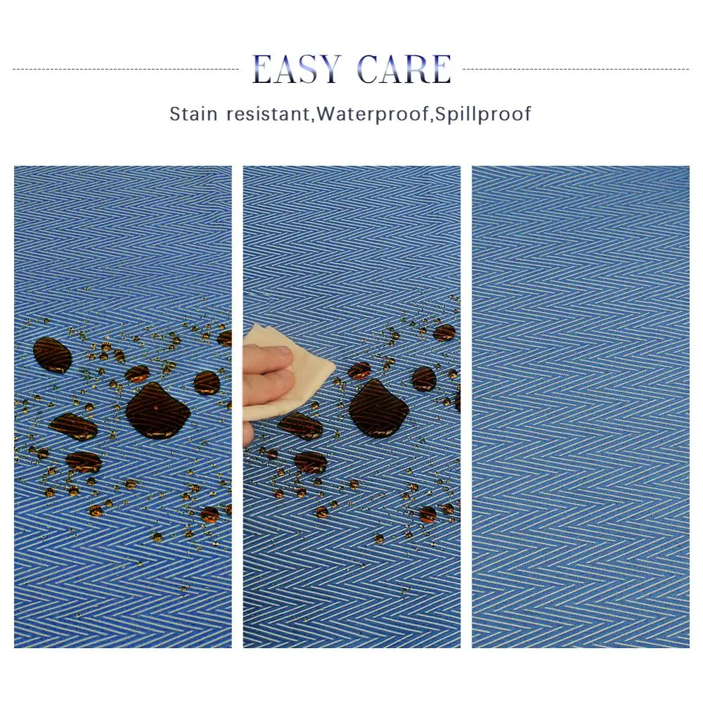 Водостойкая скатерть разноцветная покрытие для стола вечерние скатерти дома