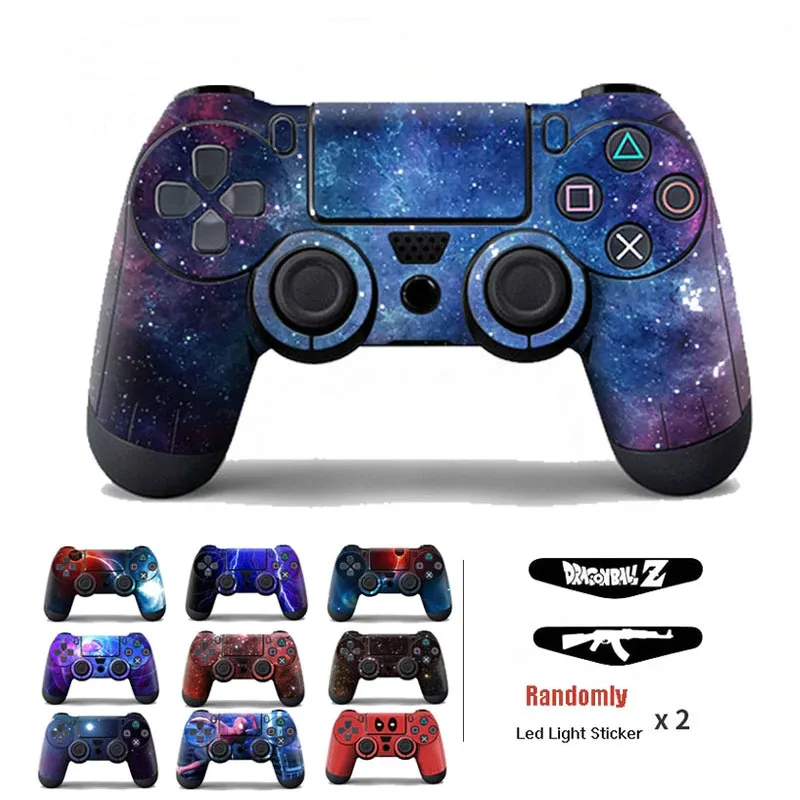 Виниловая наклейка для геймпада PS4 с беспроводным контроллером Защитная