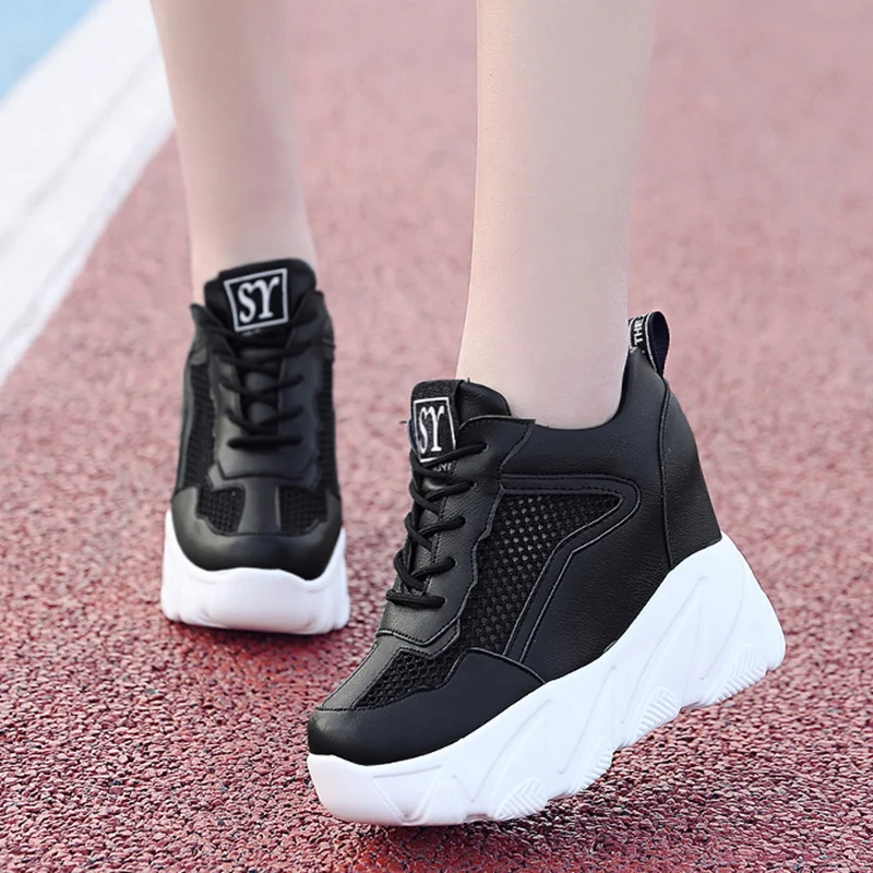 Женские кроссовки на массивной платформе Rimocy повседневная обувь увеличивающая