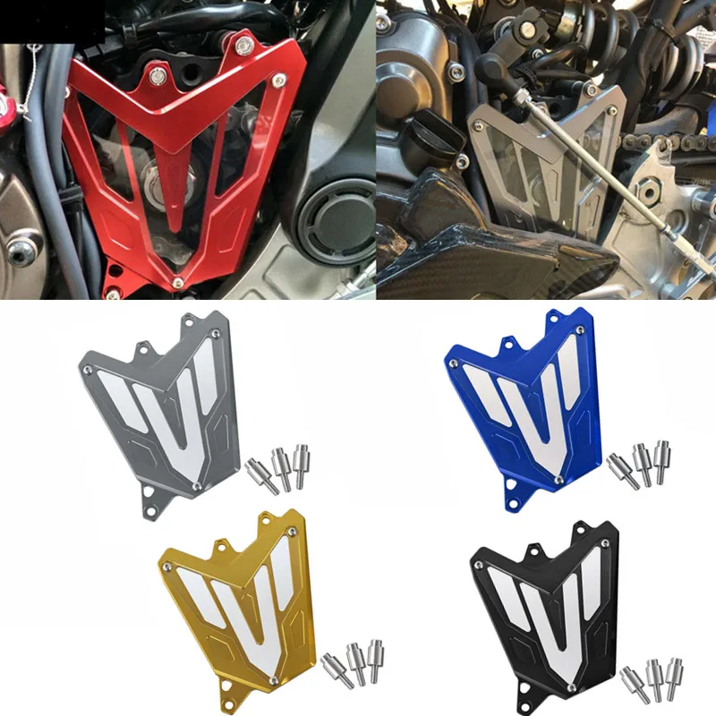 MT 07 FZ двигателя Цепь для мотоцикла YAMAHA MT07 Tracer 2013 2021 2018 2019 2020 FZ07 мотоцикл крышка