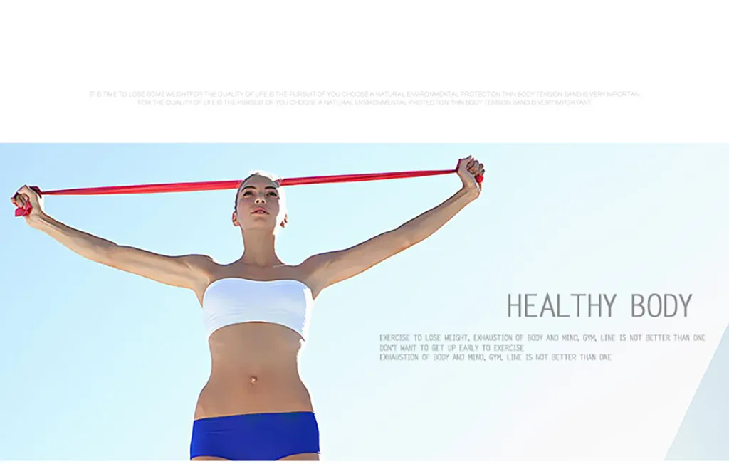 2 м эластичная лента для фитнеса тренировочная резиновая петля занятий йогой