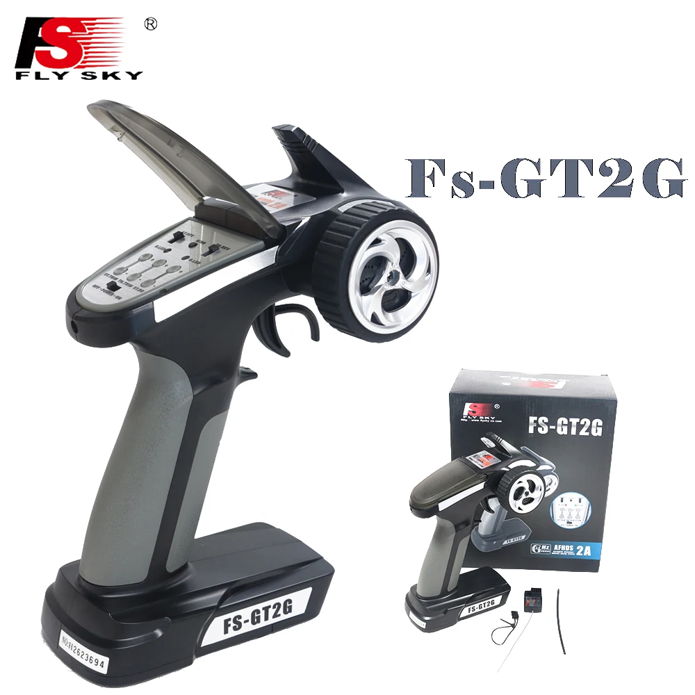 Flysky FS-GT2G 2CH 2 4 GHz AFHDS GFSK передатчик с FS-A3 3-канальным приемником для