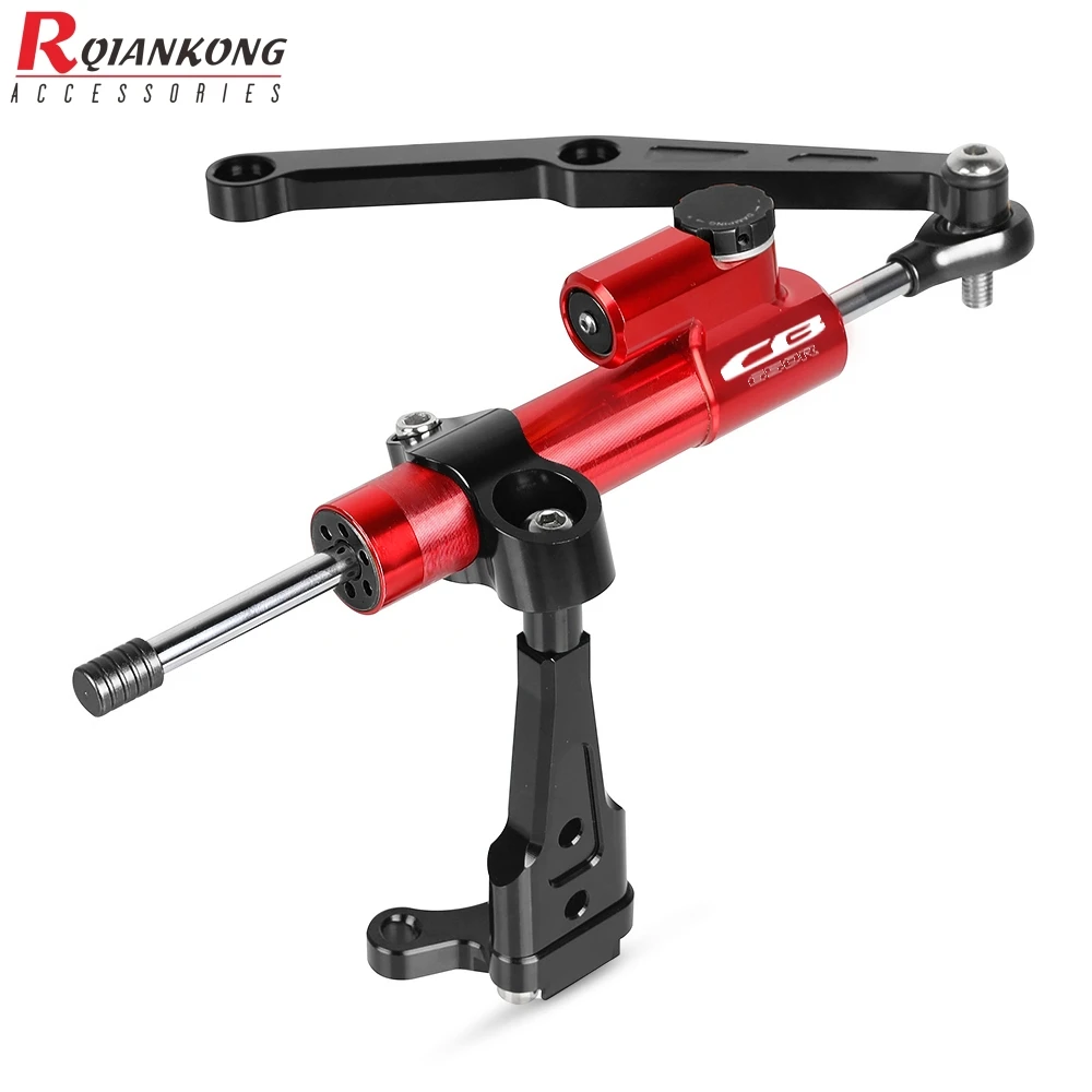 Motocycles Steering Damper Mounting Bracket Kit Stabilizer CB 650 R Reversed Safety Control FOR Honda CB650R 2018 2019 2020 2021 |