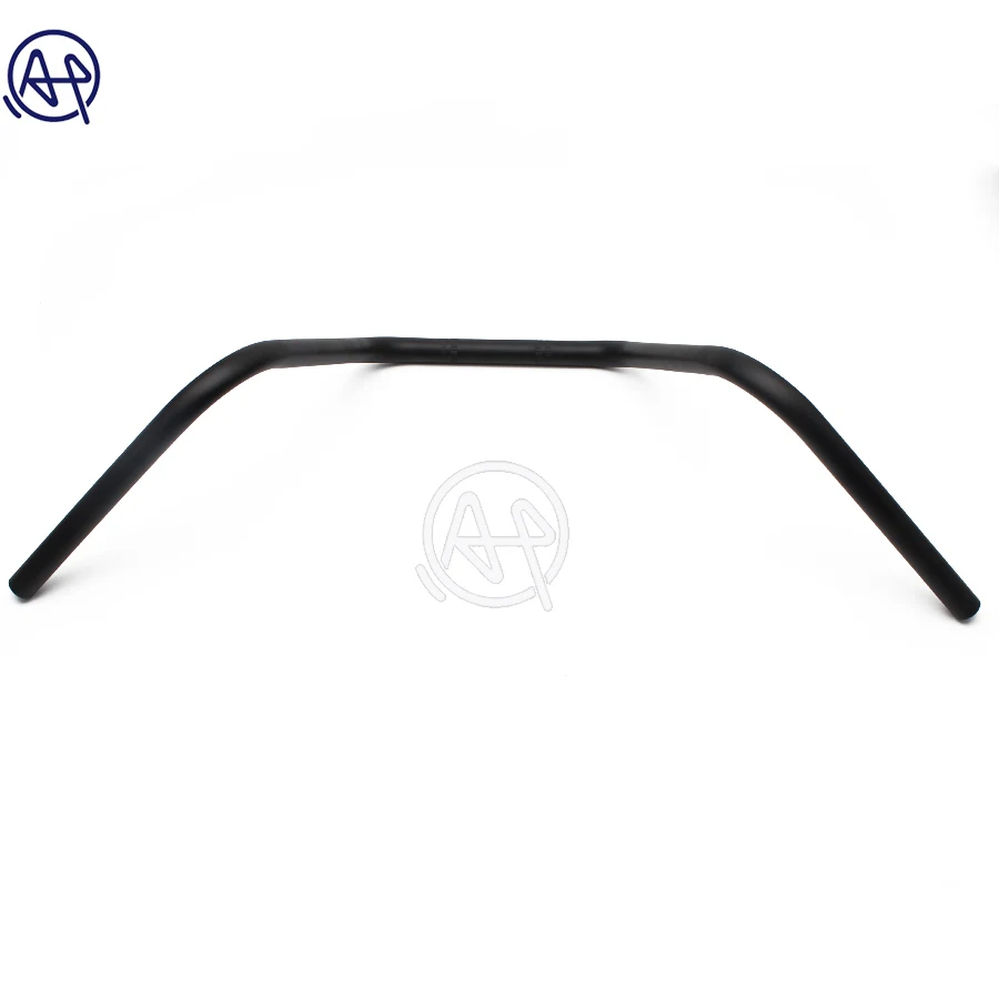 Мотоциклетные Рули высокой проходимости 22 мм 7/8 дюйма хромированные/черные для