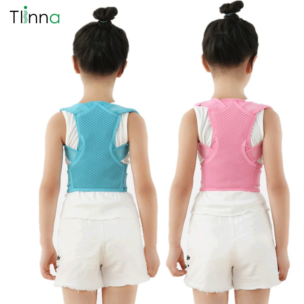 Регулируемая детская магнитной задней Поддержка Корректор осанки позвоночника