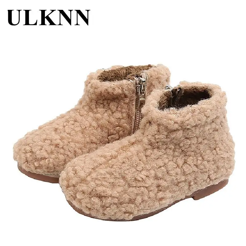 

Shoes For Toddlers Winter Soft Indoor Floor Children Boots Baby Girl Boots Ankle Plush Home Shoes Infant Toddlder Boots Kids