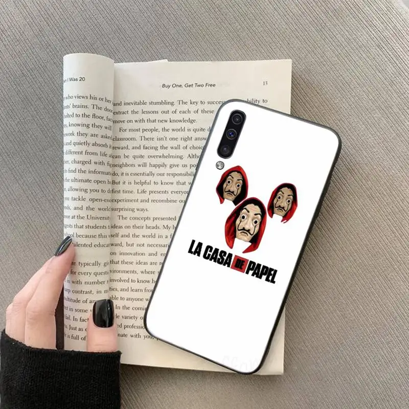 

Money Heist paper house tv movie Phone Case For Samsung galaxy S 7 8 9 10 20 edge A 6 10 20 30 50 51 70 note 10 plus