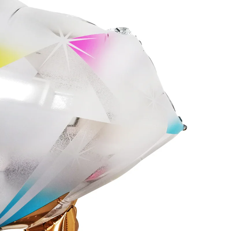 98*72 см алюминиевая пленка бриллиантовое кольцо шары для свадьбы и дня рождения