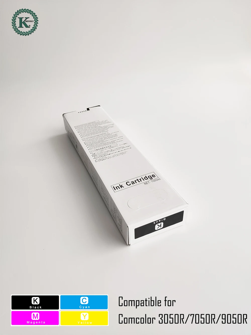 Совместимый Чернильный Картридж для струйного принтера rice comcolor 3050R 7050R 9050R 1000 мл K C