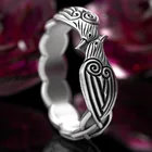 Винтажное обручальное кольцо для женщин серебряного цвета обручальное кольцо амулет ювелирные изделия для вечеринок