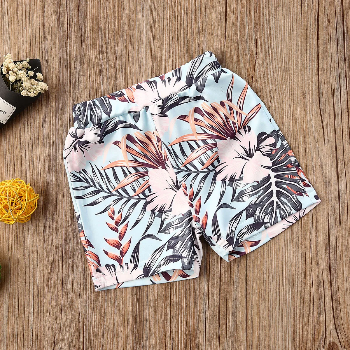 Купальник с цветочным принтом для новорожденных 0-24 мес. | Мать и ребенок