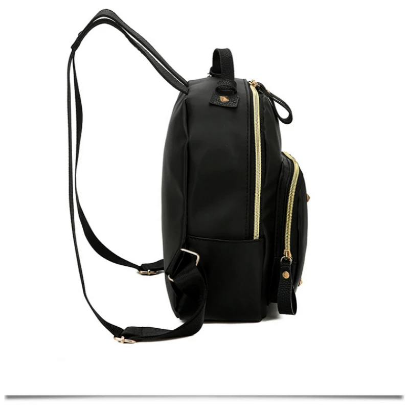 Mochila мини модный рюкзак для хранения Высокое качество однотонный нейлоновый