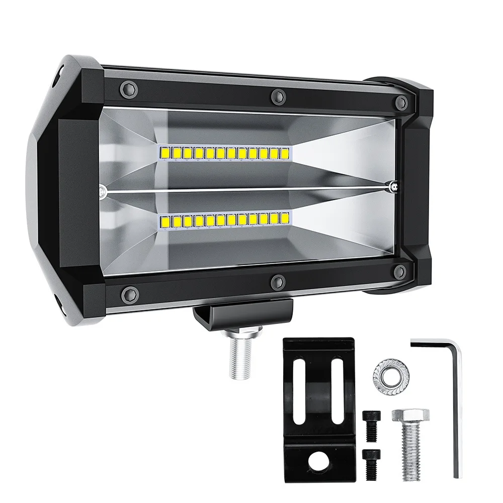 Светодиодсветильник балка 72 вт для грузовиков автомобилей тракторов